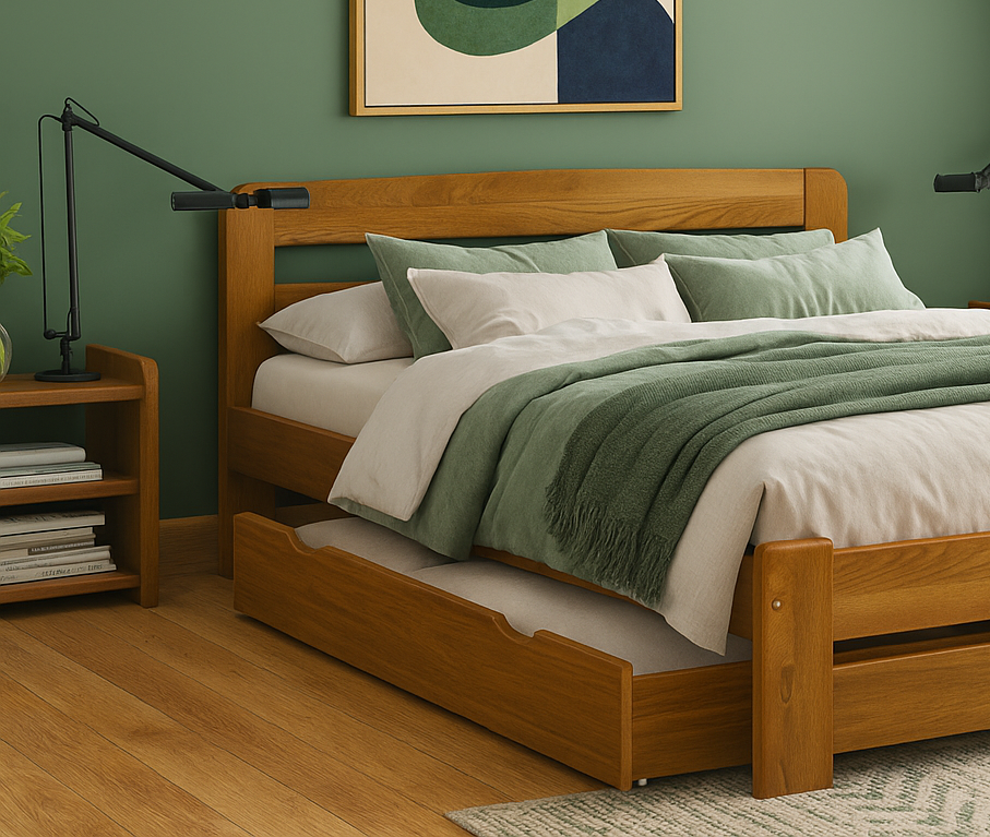 Underbed Drawer - with Pull/Push Grooves