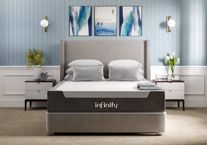 Nodax infinity 6000 mattress, 28cm height, Memory Foam, soft/medium/firm softness, eco friendly mattress, TrueGel technology,  recyclable and ecological foam