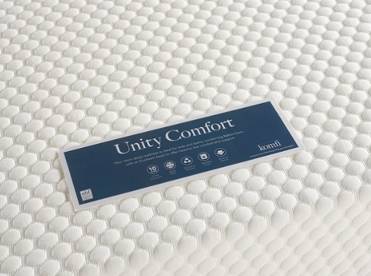 Nodax Unity comfort luxury mattress, 20cm height, Memory Foam, Soft and Medium firmness