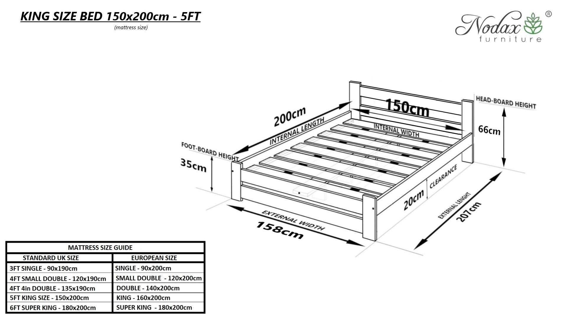 Dimesnions-wooden-bed-frame-Nodax-Rigel