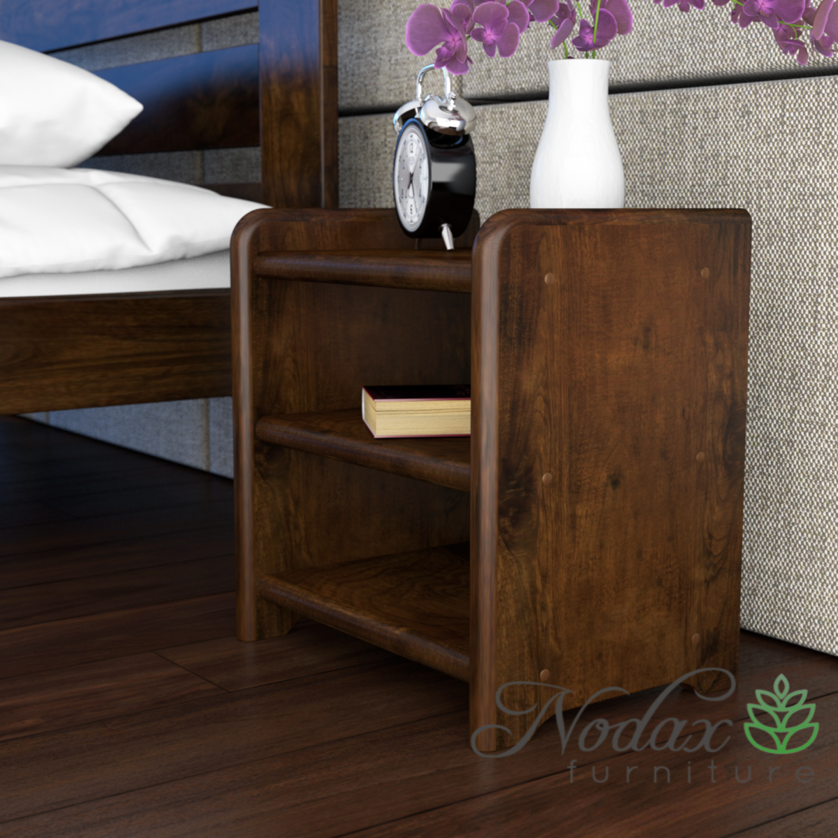 Wooden-solid-bedside-cabinet-walnut-B5