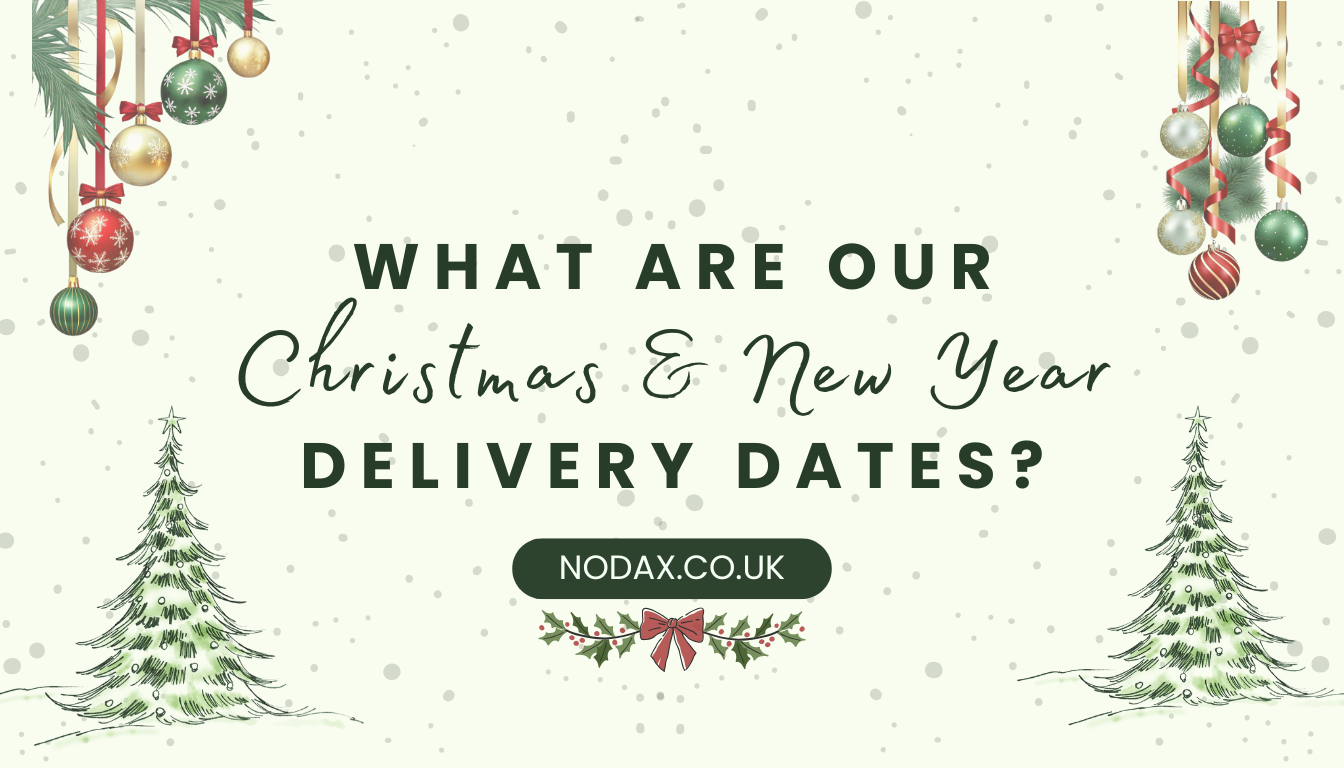 🎄📦 Christmas & New Year Delivery Dates – Plan Your Nodax Order with Confidence