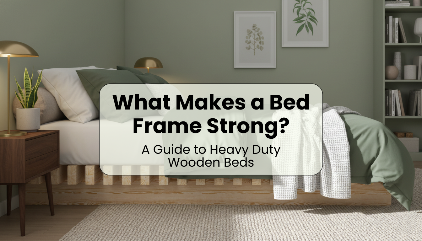What Makes a Bed Frame Strong? A Guide to Heavy Duty Wooden Beds
