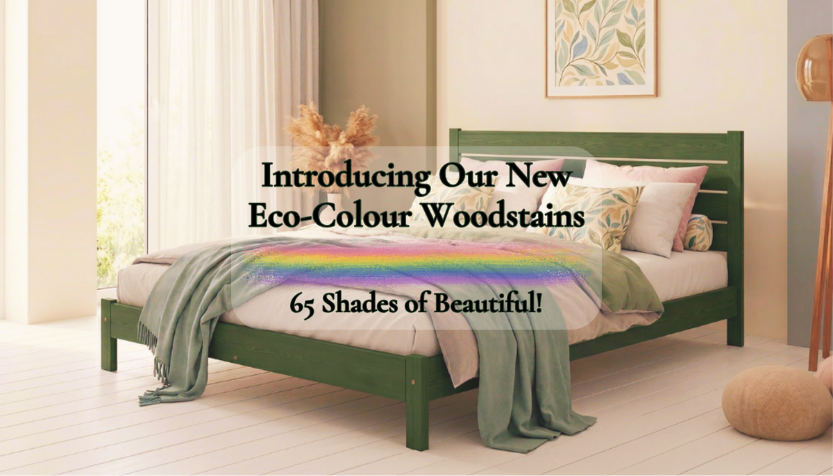 Introducing Our New Eco-Finish Colour Woodstains – 65 Shades of Beautiful!