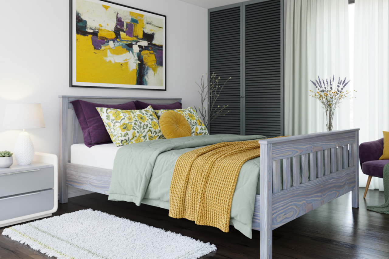 Wooden Bed Frame Hercules (F16)
