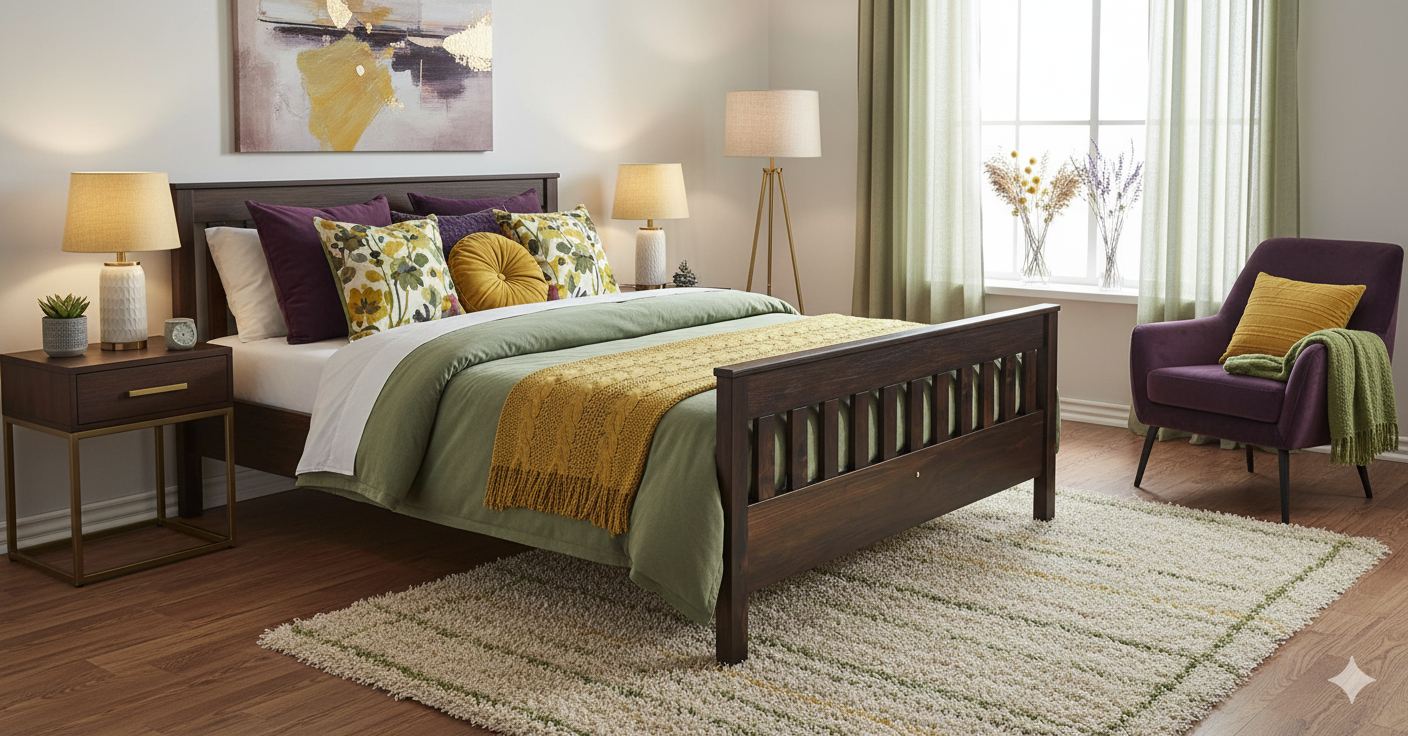 Wooden Bed Frame Hercules (F16)