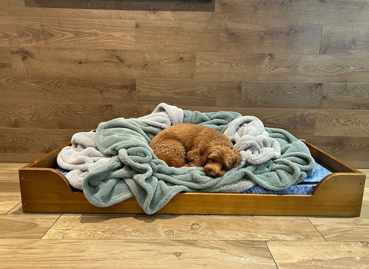 Wooden Bed Frame For Pets - Large