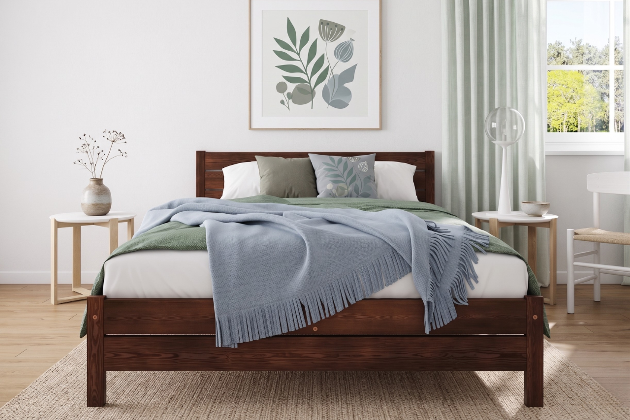 Wooden Bed Frame Alva (F3)