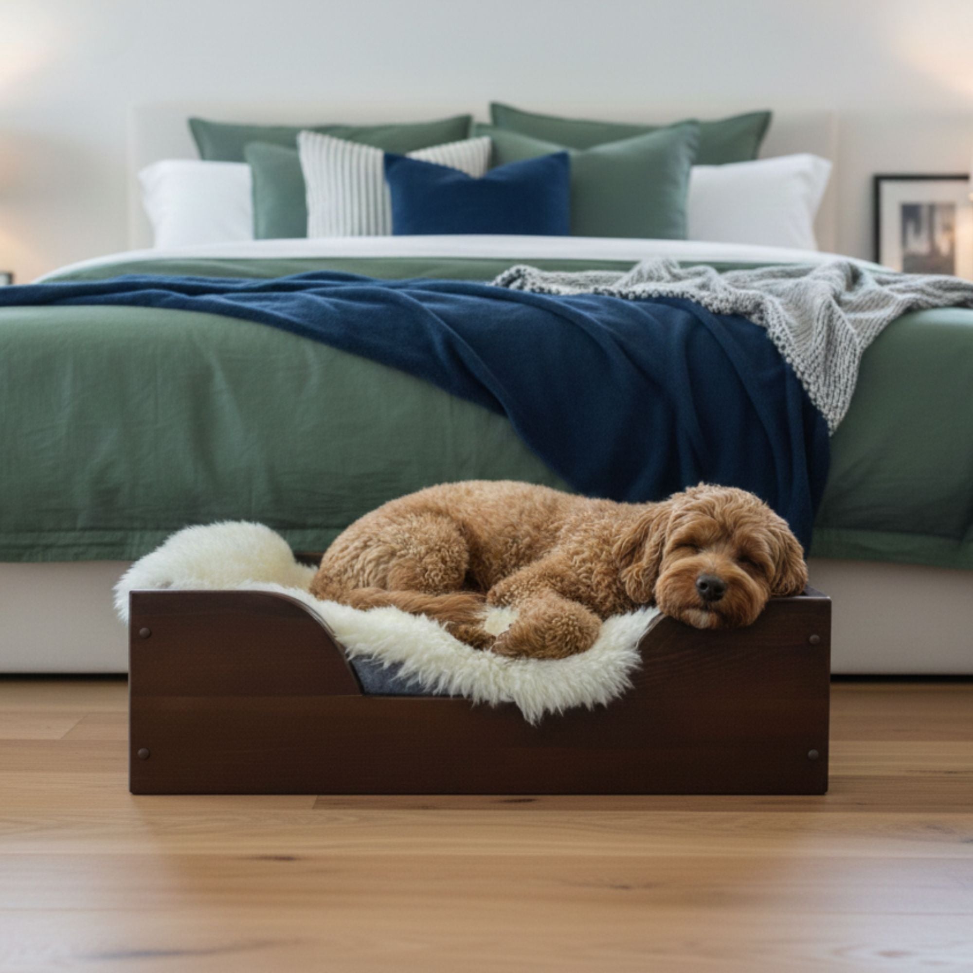 Wooden Bed Frame For Pets - Small 70cm