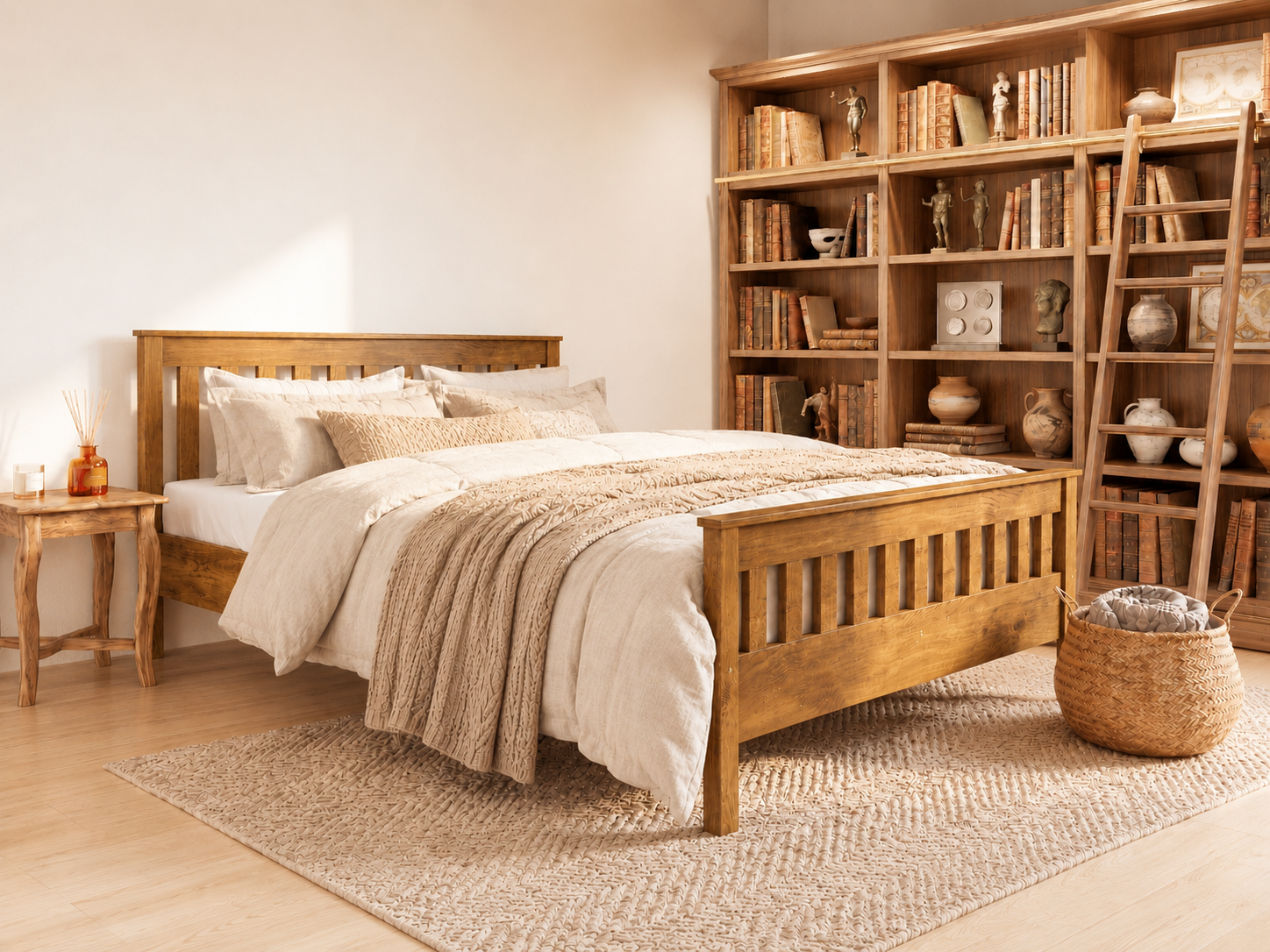 Wooden Bed Frame Hercules (F16)