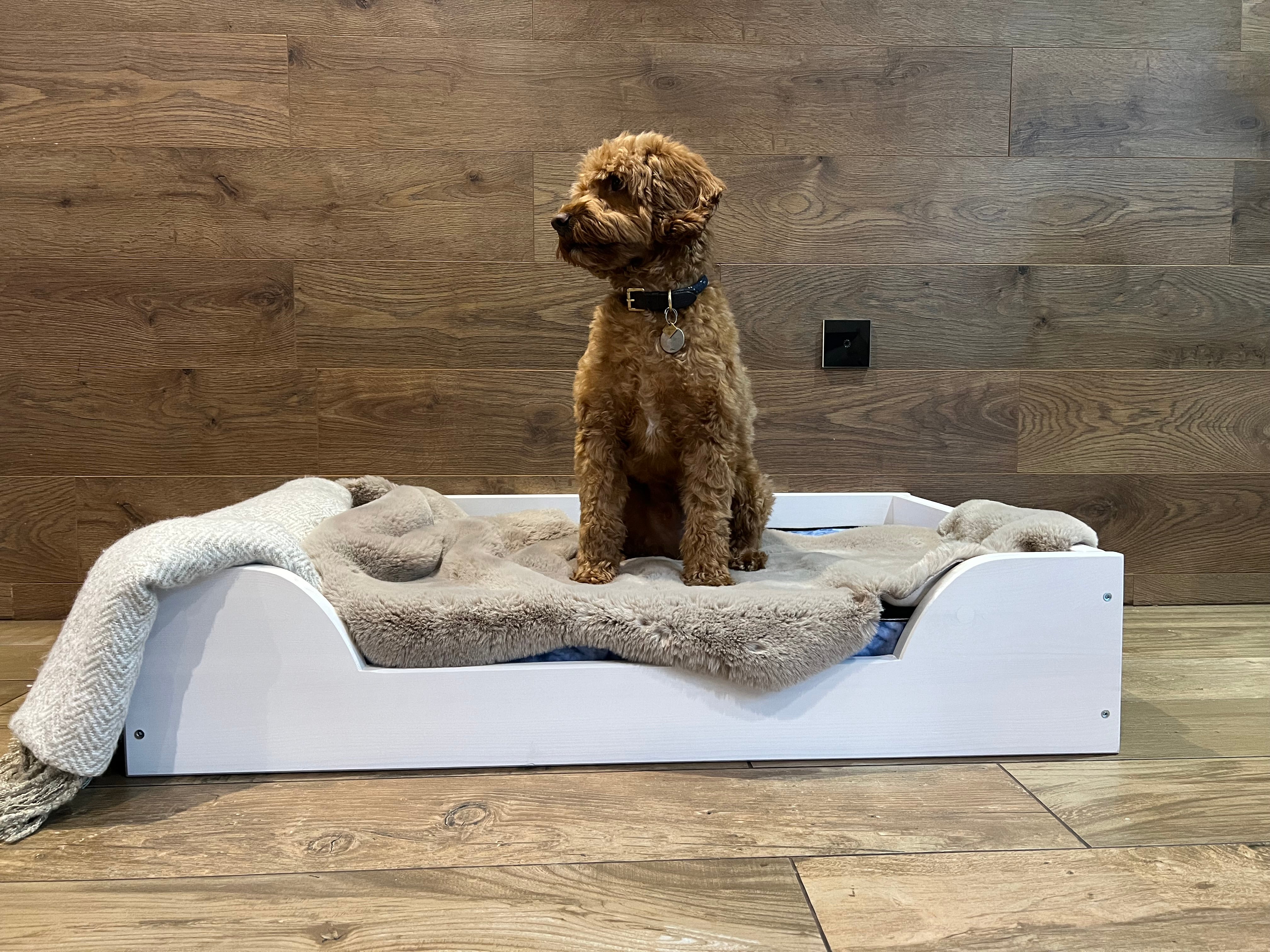Wooden Bed Frame For Pets - Medium