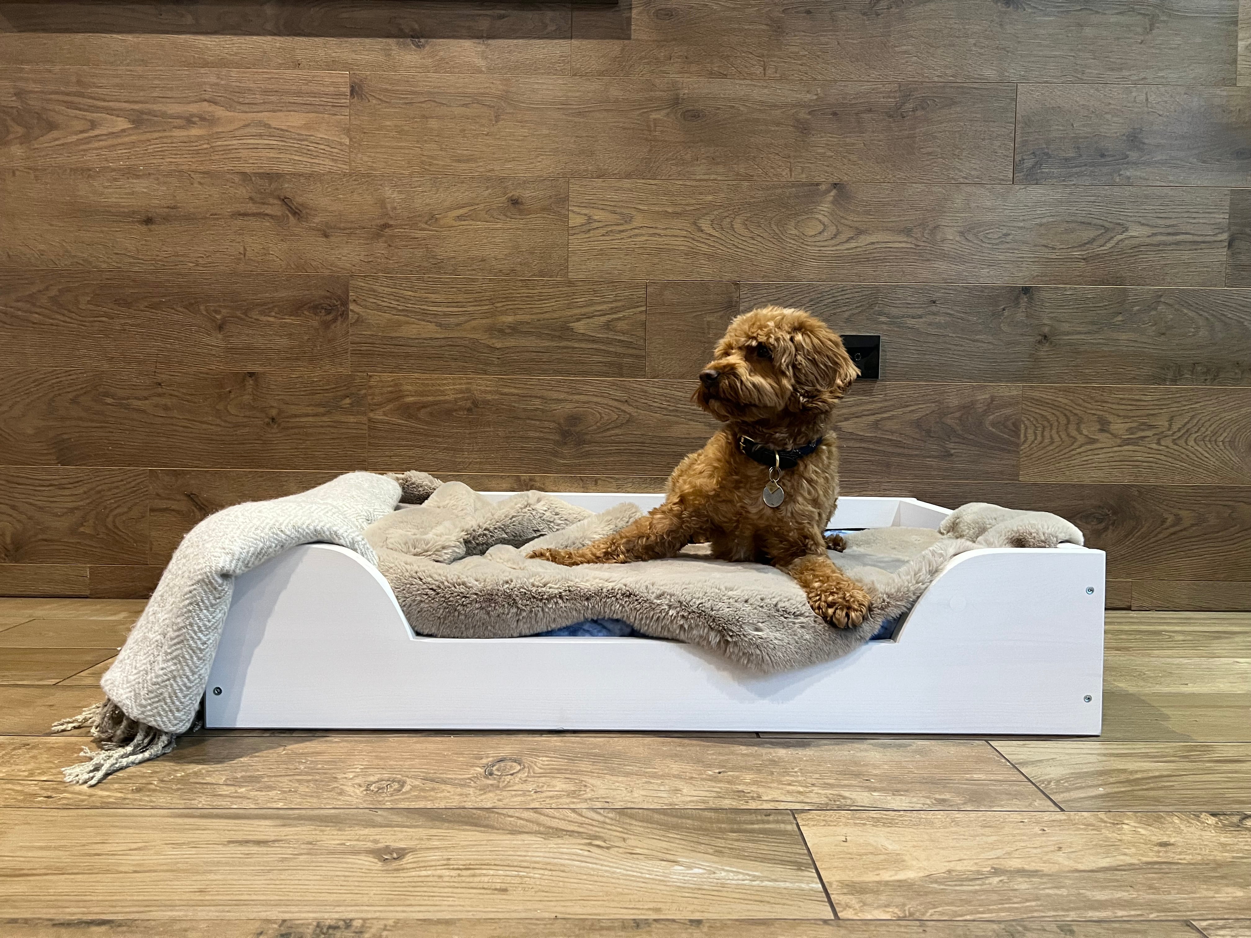 Wooden Bed Frame For Pets - Medium