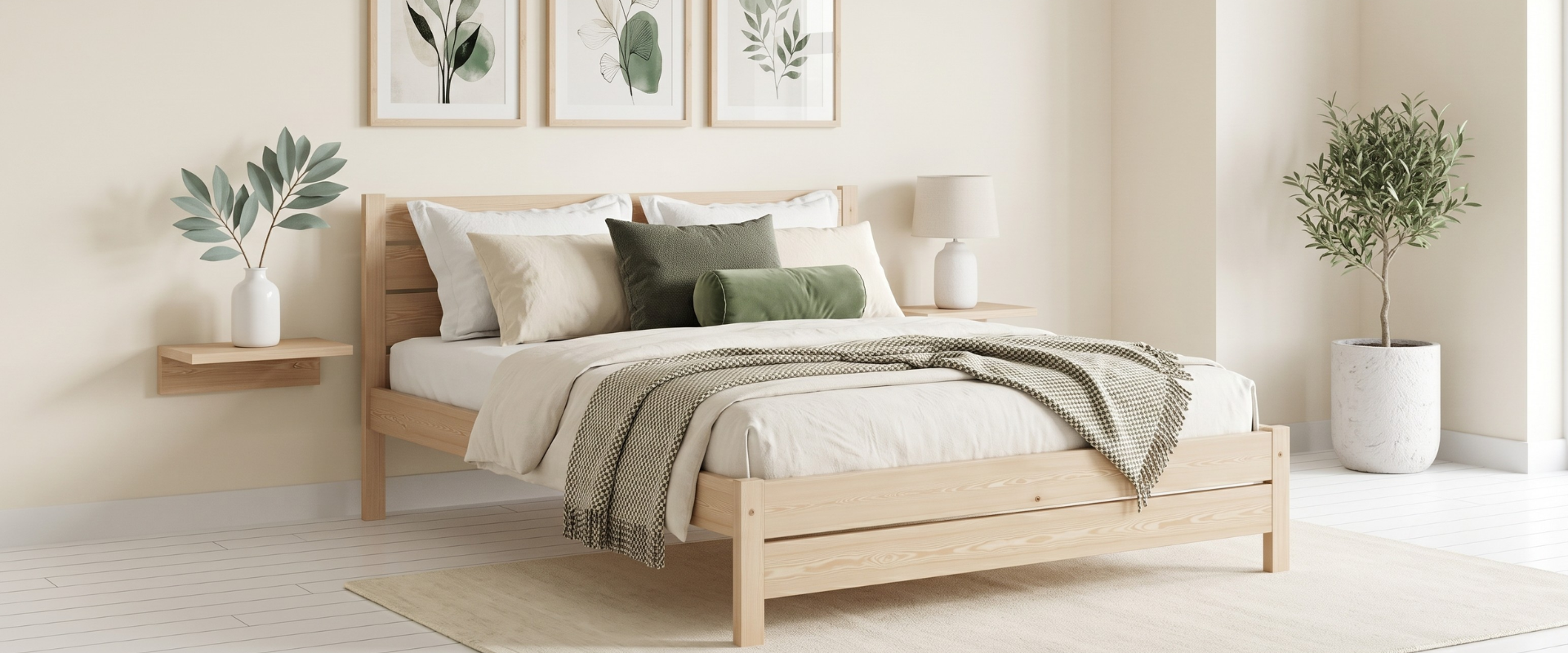 Pure Untreated Wood Beds.