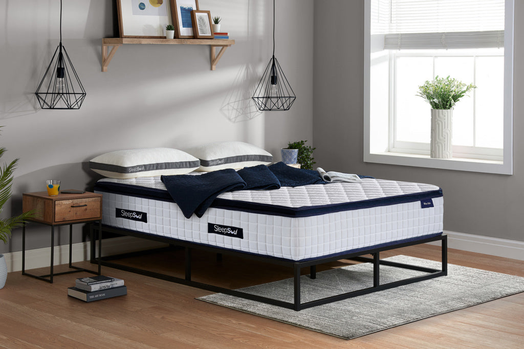 Sleepsoul Bliss 1500 Pocket Spring Mattress 31cm Firm with quilting, soft foam, memory foam and individual pocket springs - buy at Nodax UK