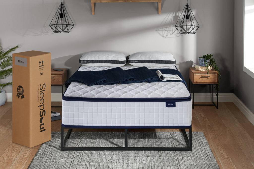 SleepSoul Bliss 1500 Pocket Spring Mattress (31cm) Firm