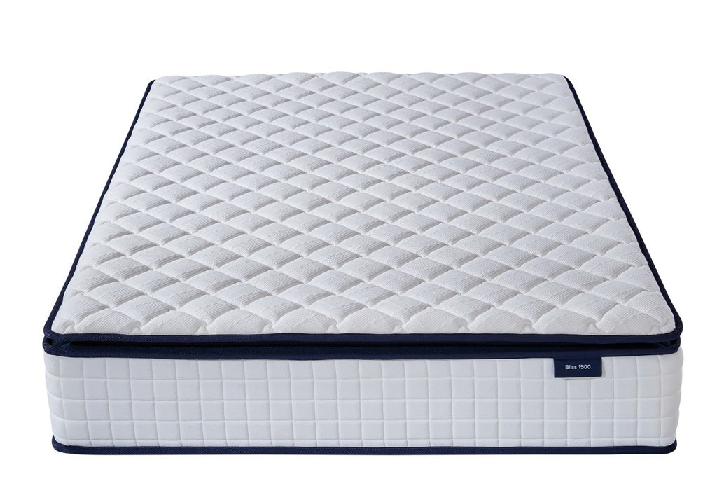 Sleepsoul Bliss 1500 Pocket Spring Mattress 31cm Firm with quilting, soft foam, memory foam and individual pocket springs - buy at Nodax UK