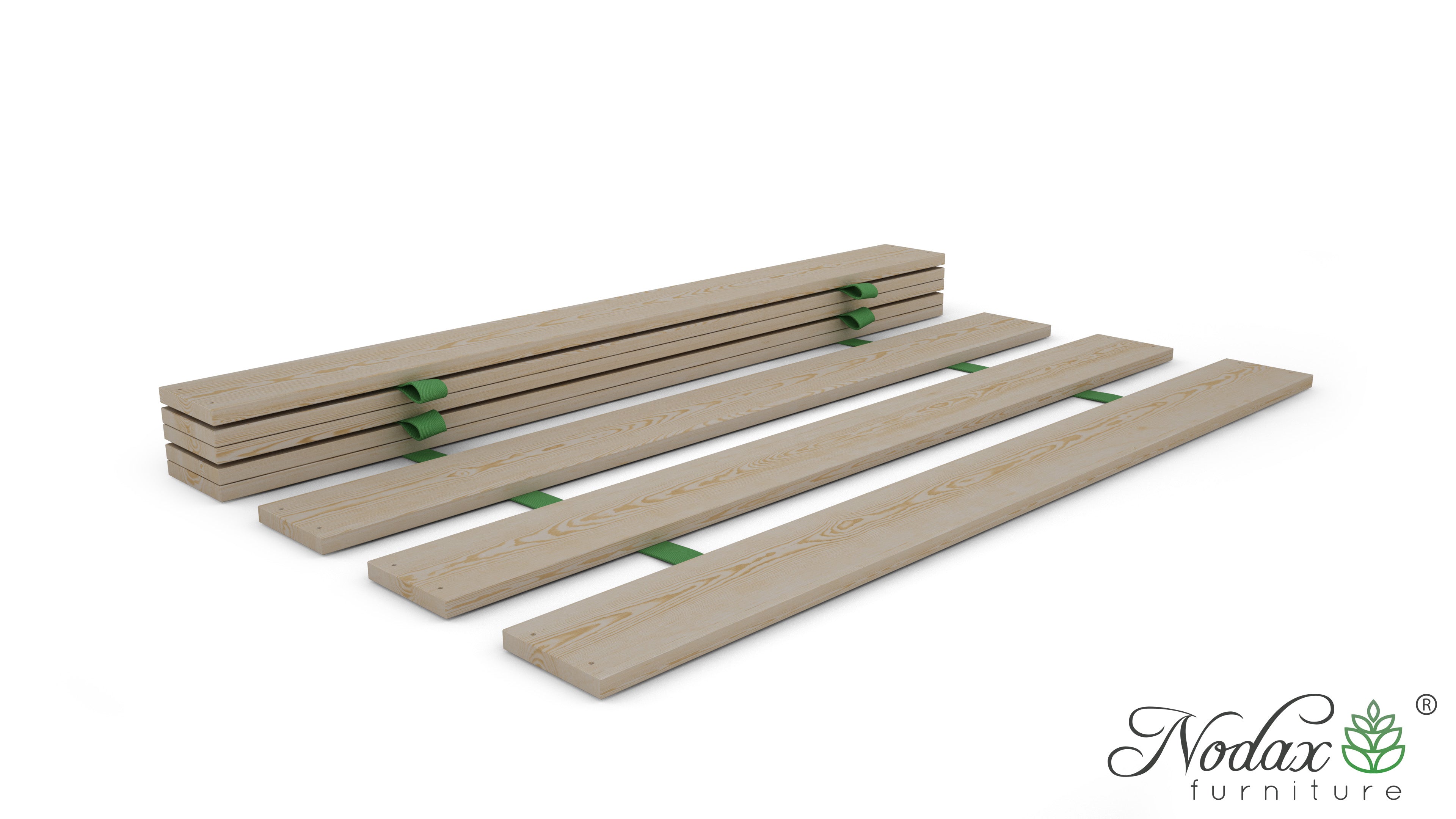 Nodax wooden slats, slats ready to Install with predrilled holes and screws, sturdy wooden slats for beds