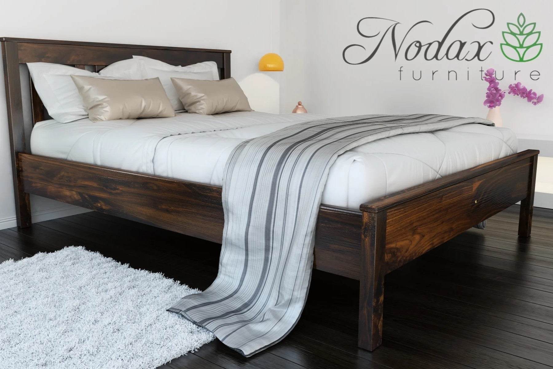 Wooden bed frame Capella (F17)