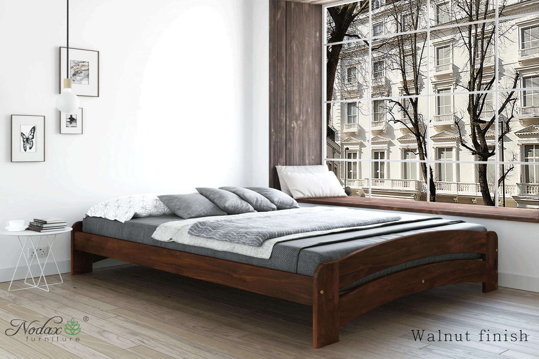 Wooden bed frame Ursa Major (F12)