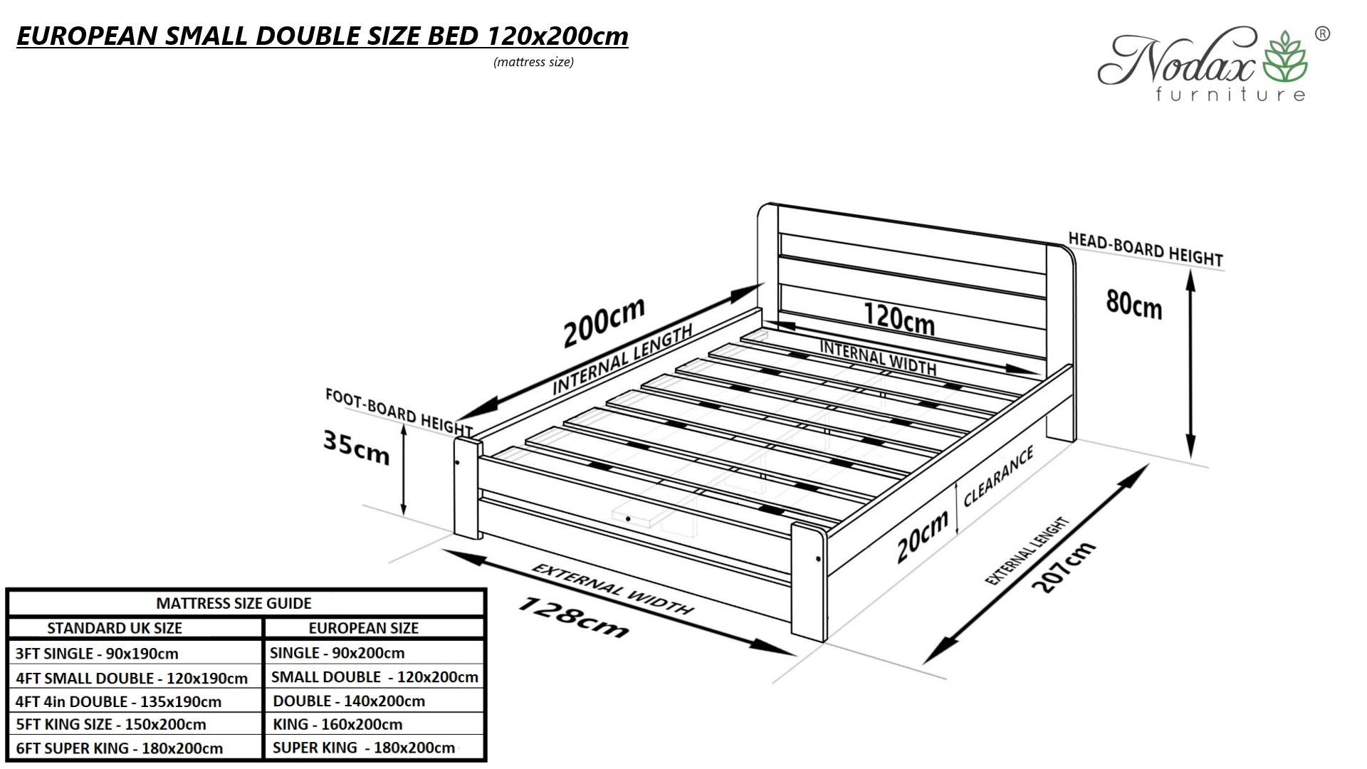 Bed-frame-Aurora-dimensions-120x200-cm