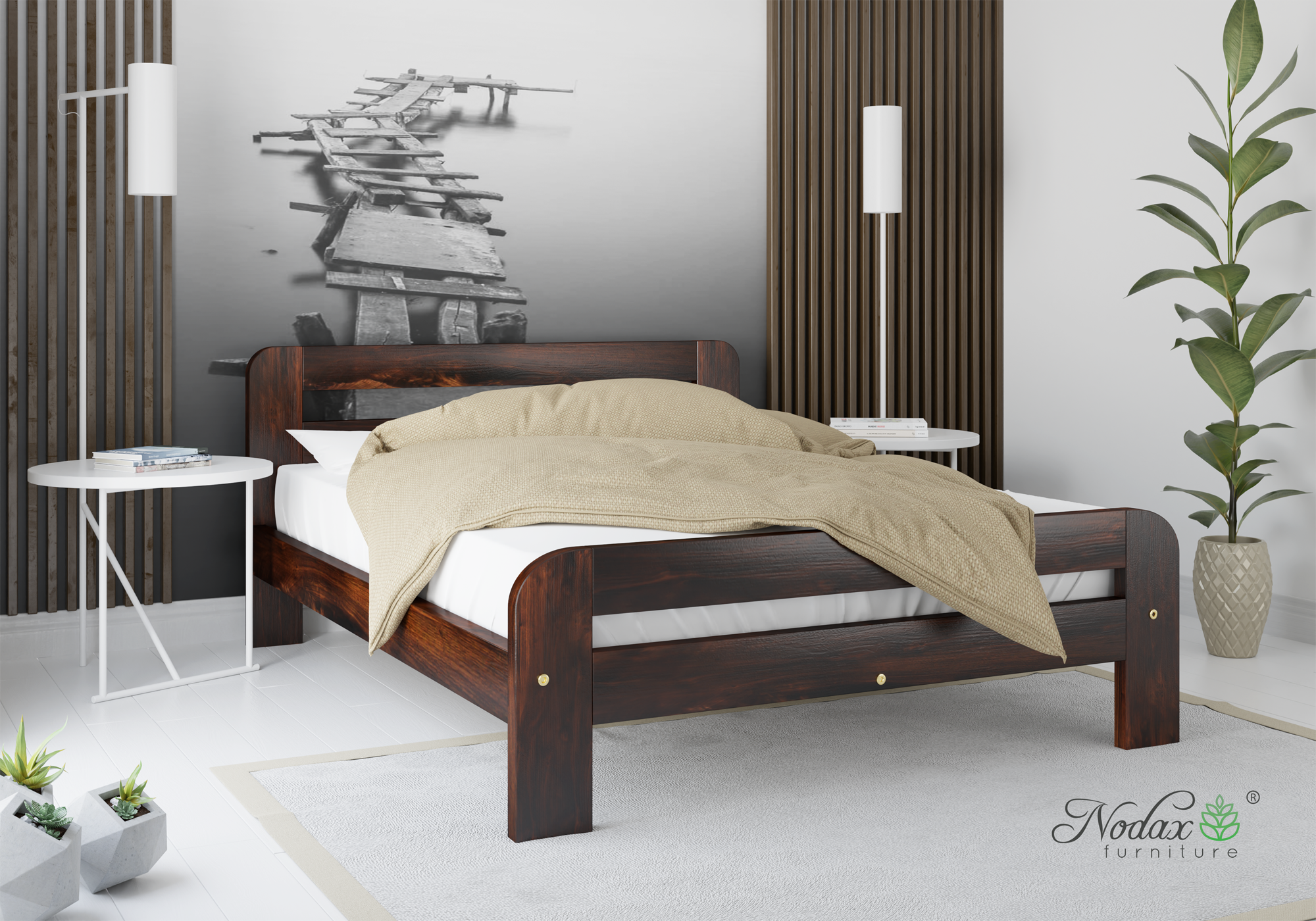 Handmade-wooden-bed-frame