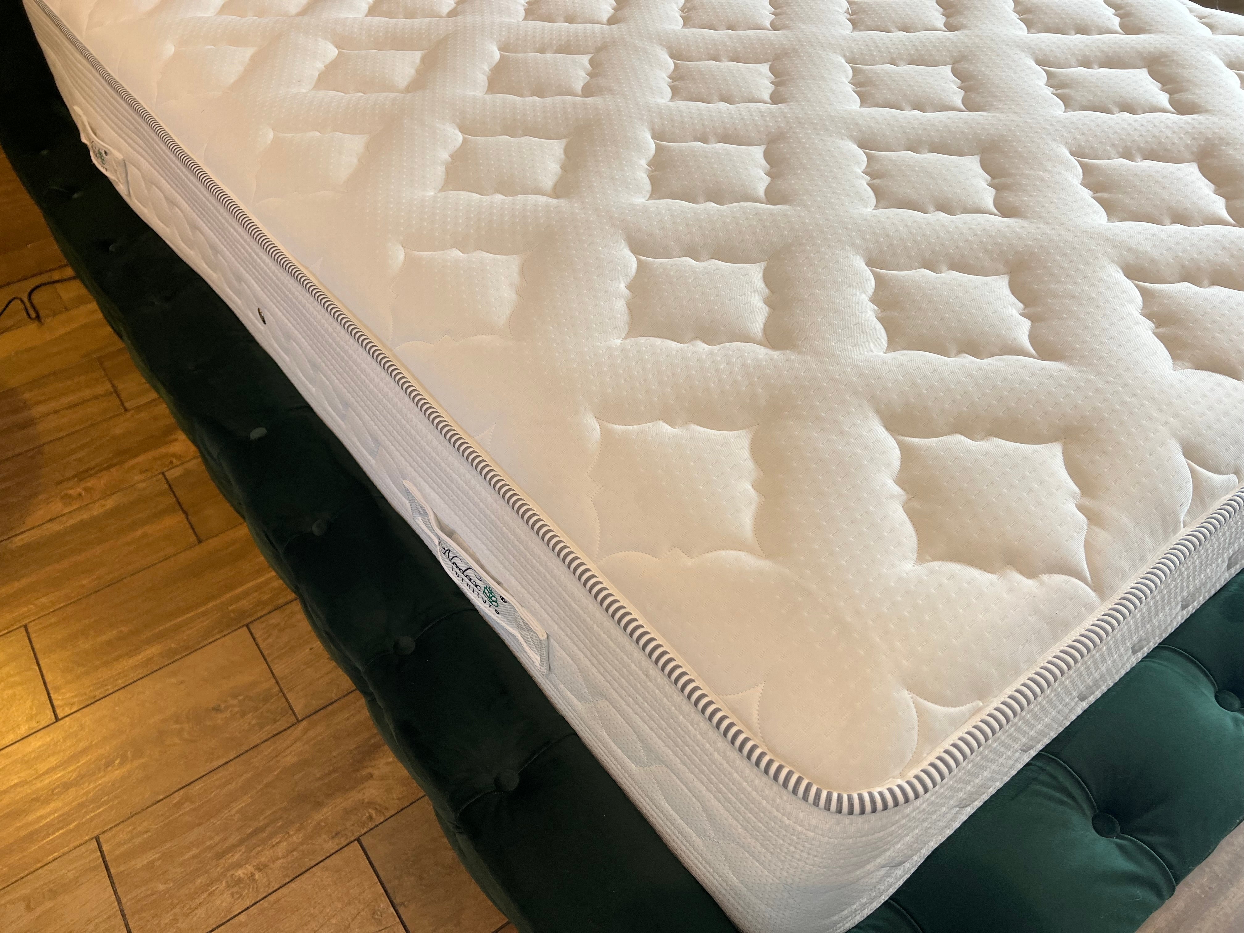 Nodax Luxury Mattress Memory Encapsulated Pocket Spring 2000, back and neck pain mattress, supreme comfort, 50mm memory foam top, pocket spring combination