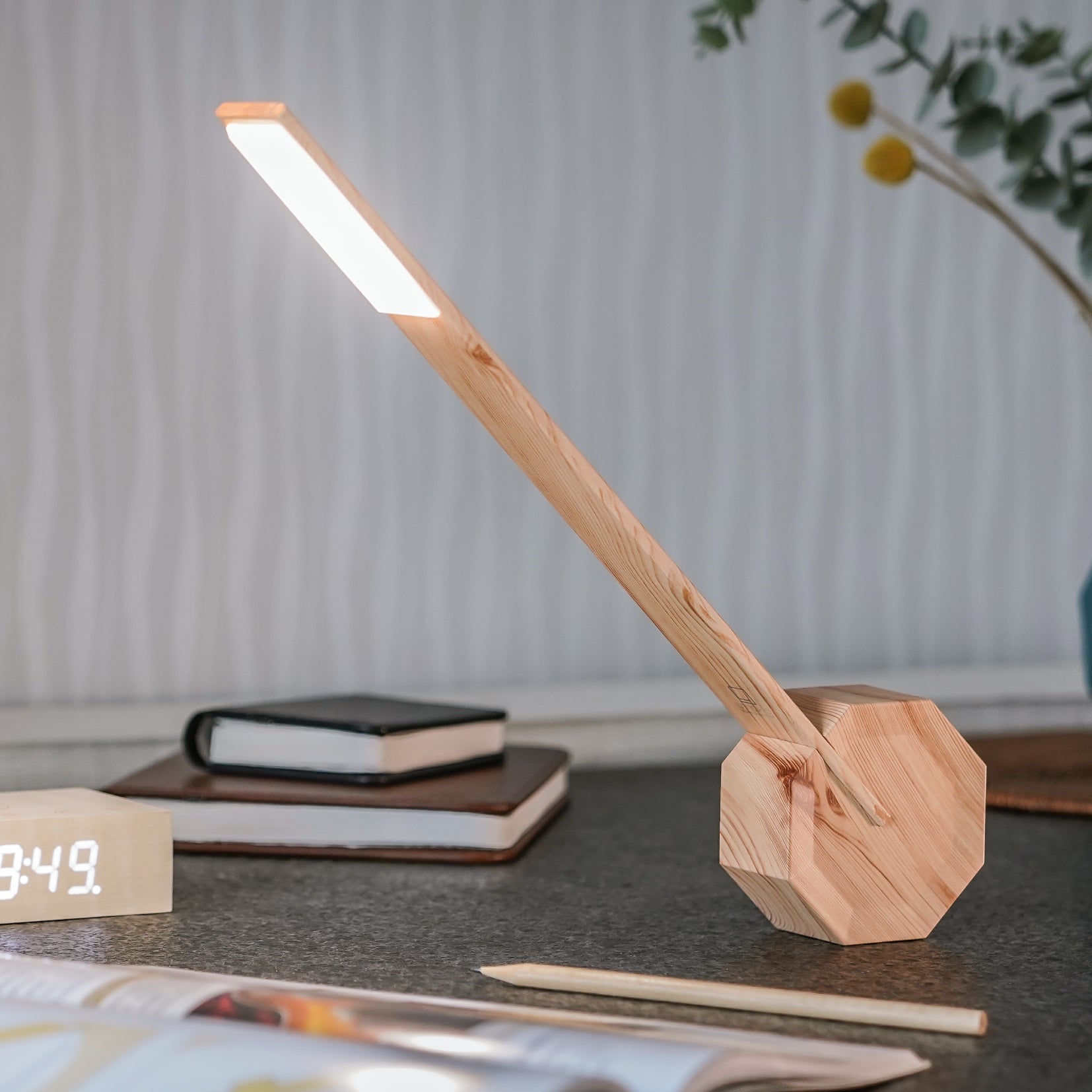 Octagon One Portable Bedside Cabinet Light