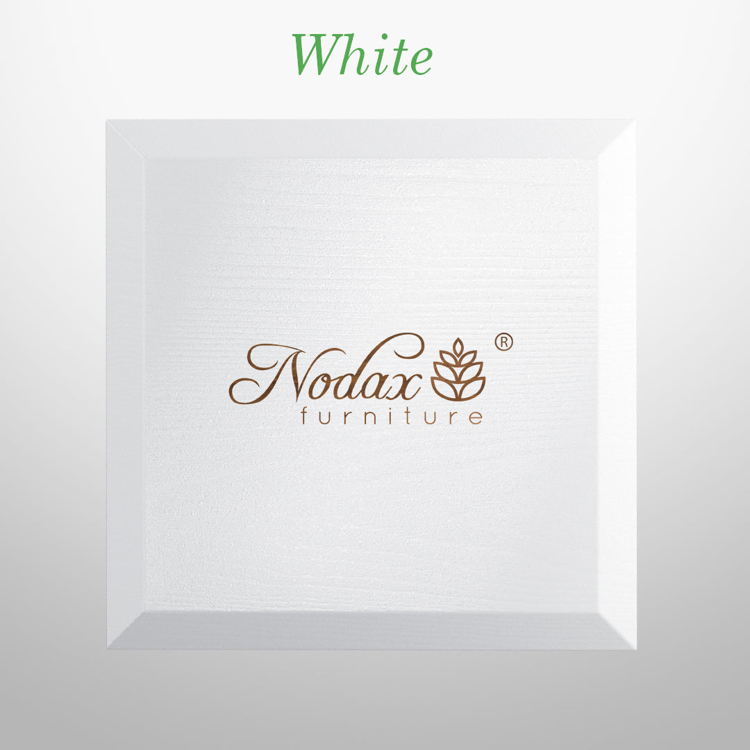 Nodax bedframes White finish sample