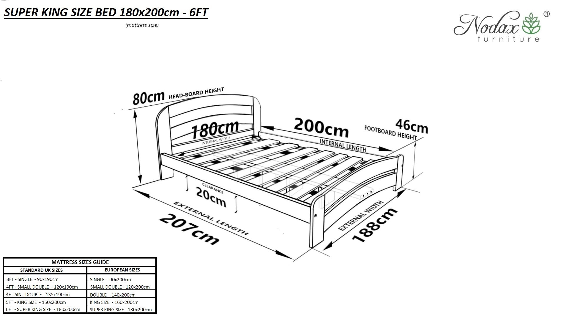Wooden-bed-frame-dimensions-6ft
